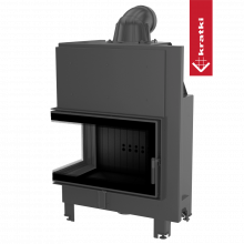 Топка Kratki PRO MBO/L/BS/SG угловое гнутое стекло слева