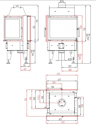 Топка BeF Twin 7 CP-CP