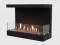 Встроенный биокамин Lux Fire Фронтальный 640 S