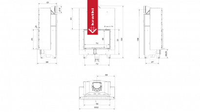 Топка Kratki PRO MBA/G гильотина