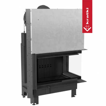 Топка Kratki PRO MBO/P/BS/G угловое стекло справа гильотина