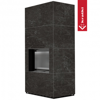 Каминокомплект Kratki PRO FLOKI NATURALI NERO GRECO