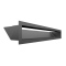 Решетка Kratki Люфт графитовая 9x60