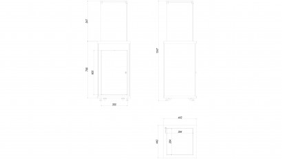 Нагреватель газовый PATIO MINI/M/G31/37MBAR/B - белое стекло