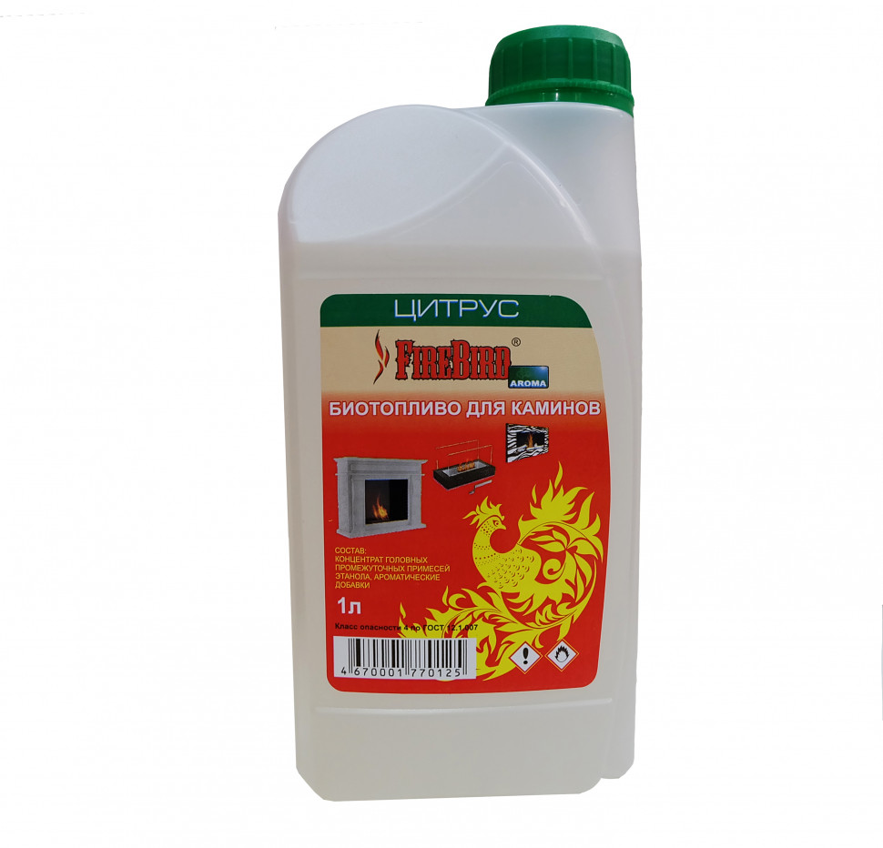 Биотопливо Firebird AROMA Цитрус (1 литр)