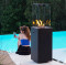Нагреватель газовый PATIO/LIGHT, сталь, черный