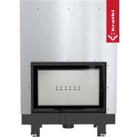 Топка с теплообменником Kratki PRO MBO/PW/15/G/W гильотина