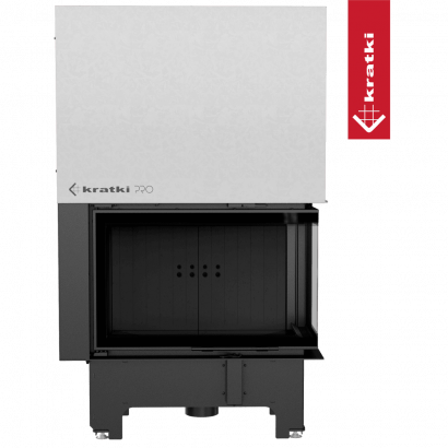 Топка Kratki PRO VNP/810/410 угловое стекло справа, гильотина