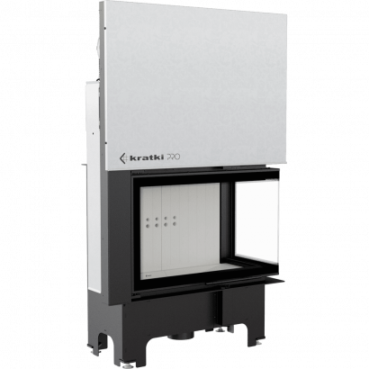 Топка Kratki PRO VNP/810/410 угловое стекло справа, гильотина