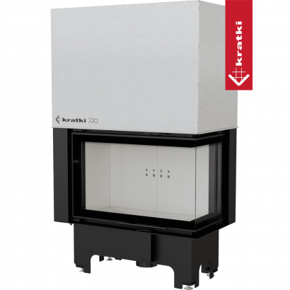 Топка Kratki PRO VNP/810/410 угловое стекло справа, гильотина