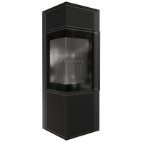 Печь Kratki PRO TORA/S 8 кВт Nero Assoluto