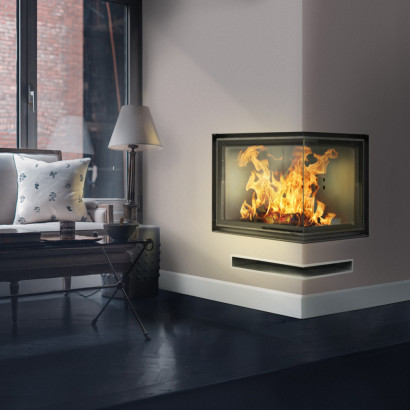 Топка Kratki PRO VNP/700/480 угловое стекло справа, гильотина