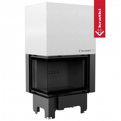 Топка Kratki PRO VNL/700/480 угловое стекло слева, гильотина