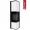 Печь Kratki PRO TORA/L 8 кВт, белое стекло