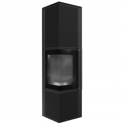 Печь Kratki PRO TORA/L 8 кВт Nero Assoluto