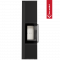 Печь Kratki PRO TORA/L 8 кВт Nero Assoluto