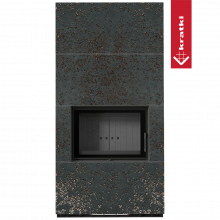 Каминокомплект Kratki PRO FLOKI OXIDE NERO