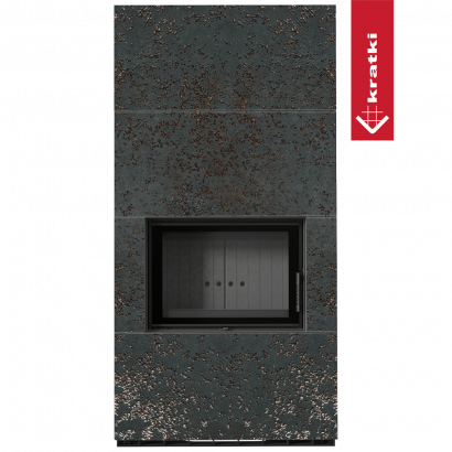 Каминокомплект Kratki PRO FLOKI OXIDE NERO