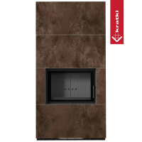 Каминокомплект Kratki PRO FLOKI OXIDE MORO
