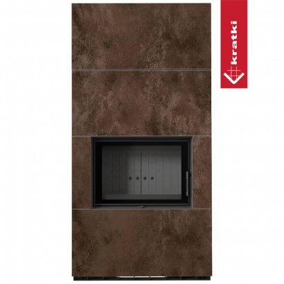 Каминокомплект Kratki PRO FLOKI OXIDE MORO