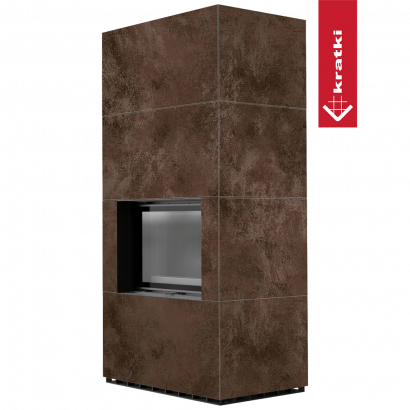 Каминокомплект Kratki PRO FLOKI OXIDE MORO