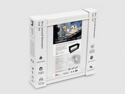 Встроенный биокамин Lux Fire Сквозной 530 S