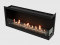 Встроенный биокамин Lux Fire Угловой 1090 S (правый угол)