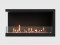 Встроенный биокамин Lux Fire Угловой 1155 М (левый угол)