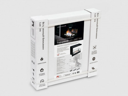 Встроенный биокамин Lux Fire Угловой 490 S (левый угол)