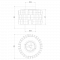 Комплект чугунных теплоаккумулирующих дисков d-150мм (3 шт.)