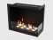 Встроенный биокамин Lux Fire Угловой 755 М (правый угол)