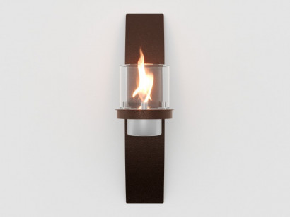 Биокамин настенный Lux Fire "Олимпус D" (коричневый)